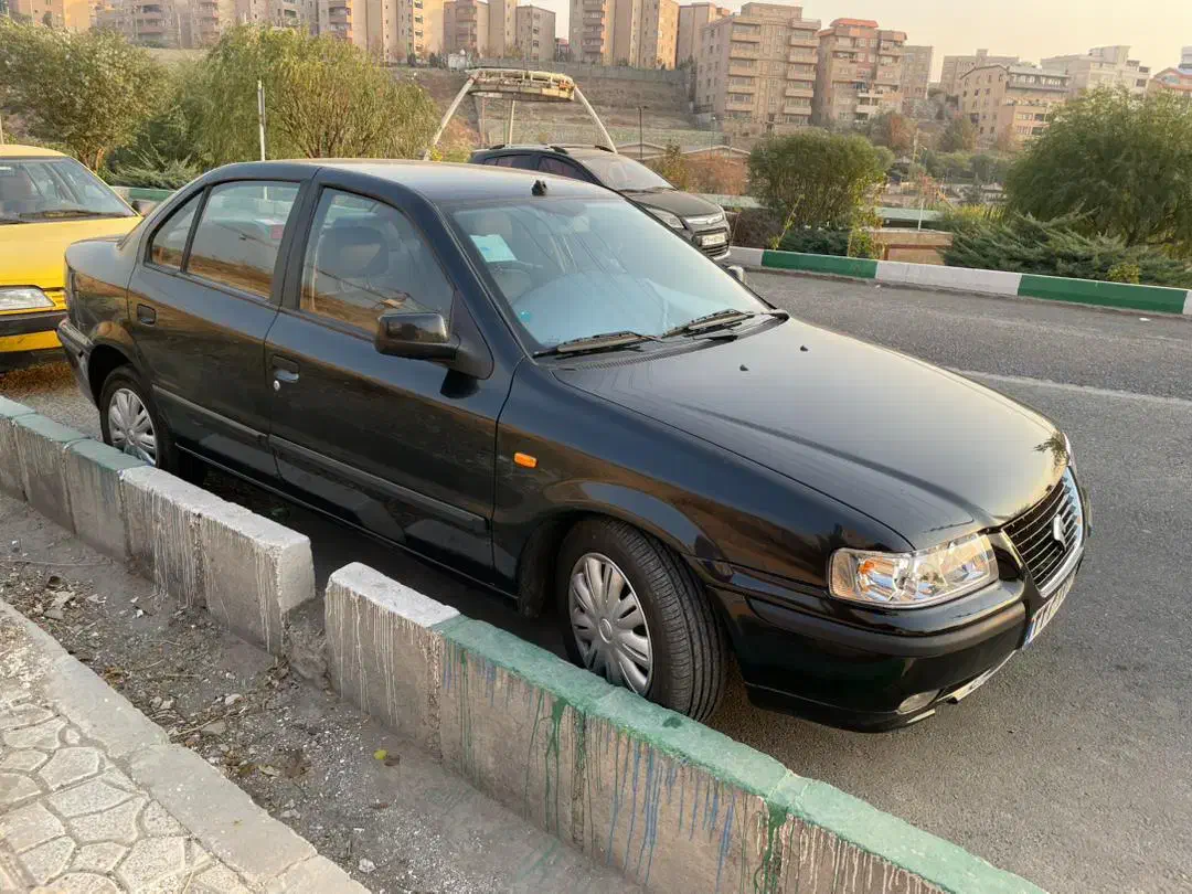 سمند LX مشکی|خودرو سواری و وانت|رودهن, |دیوار