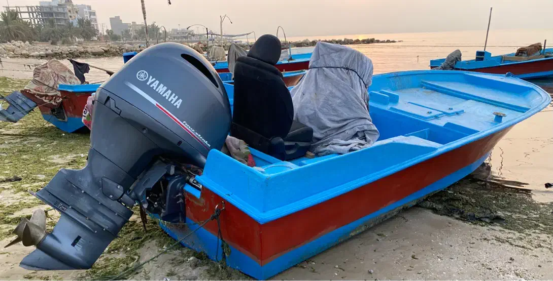 فروش موتوریاماها۱۵۰مدل۲۰۱۹با تشت۲۷فوت|قایق و سایر وسایل نقلیه|بندر دیر, |دیوار