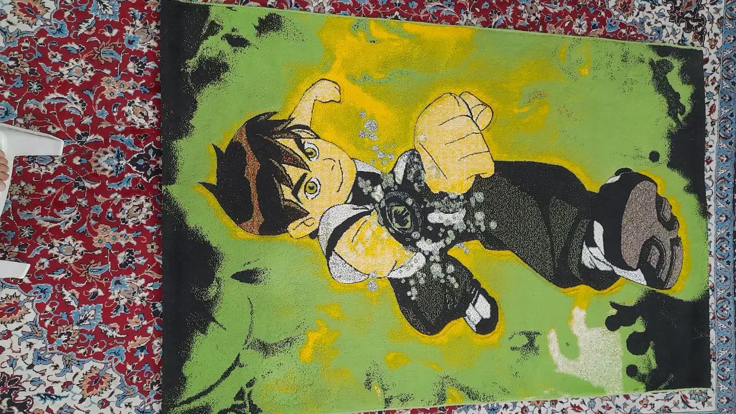 گلیم بچه|فرش|قم, دروازه ری|دیوار