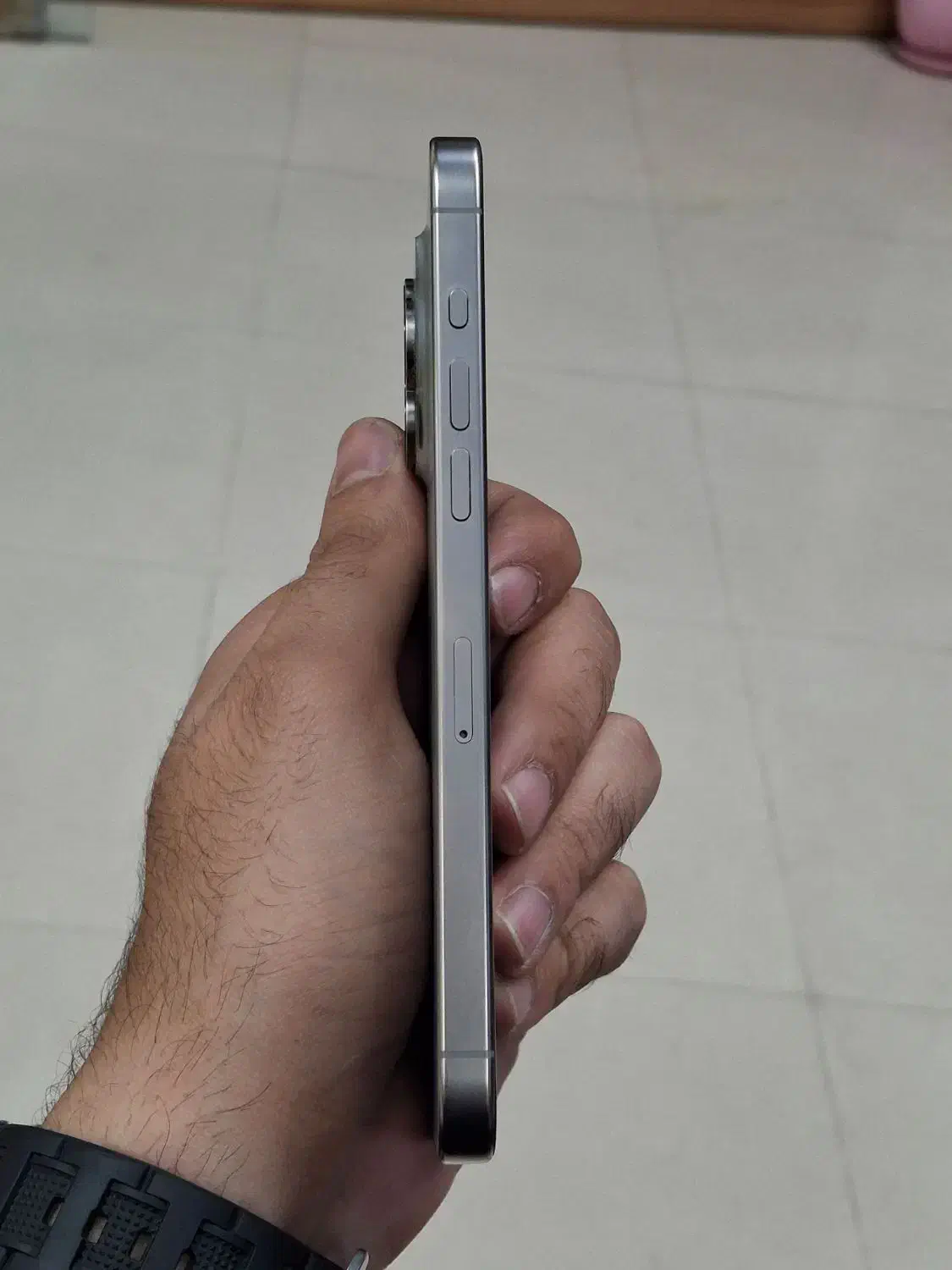 iPhone 15 promax 256 zaa battrey96%آیفون ۱۵ پرومکس|موبایل|مشهد, عامل|دیوار