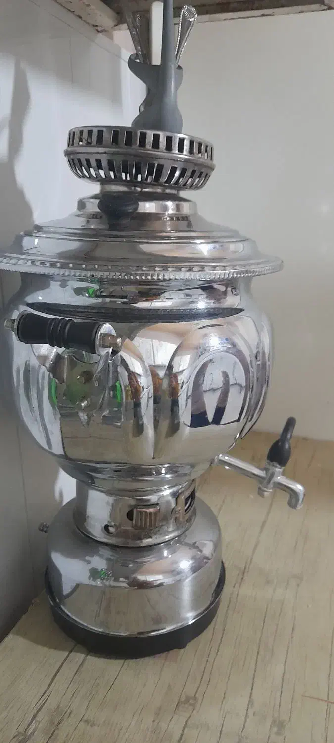 سماور گازی غفاری|سماور، چای‌ساز، قهوه‌ساز|اردبیل, |دیوار