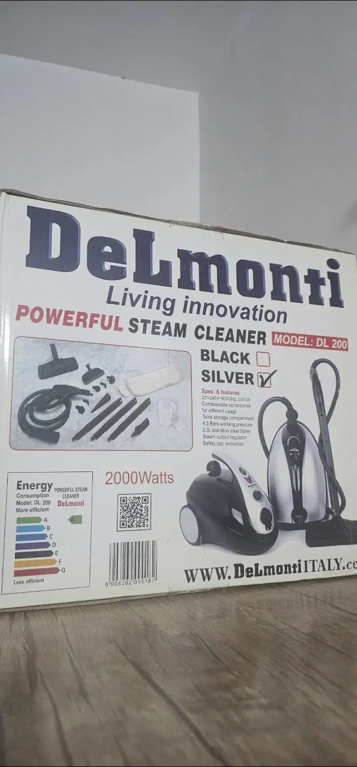 بخارشوی دلمونتی مدل dl 200|جاروبرقی، جارو شارژی، بخارشو|رشت, منظریه|دیوار
