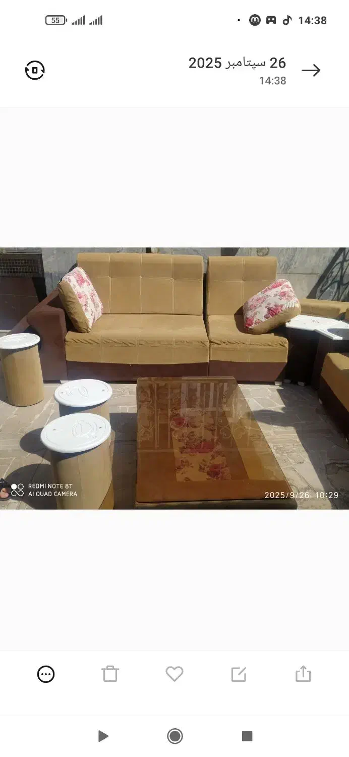 مبلمان راحتی|مبلمان خانگی و میز عسلی|خرم‌آباد, |دیوار