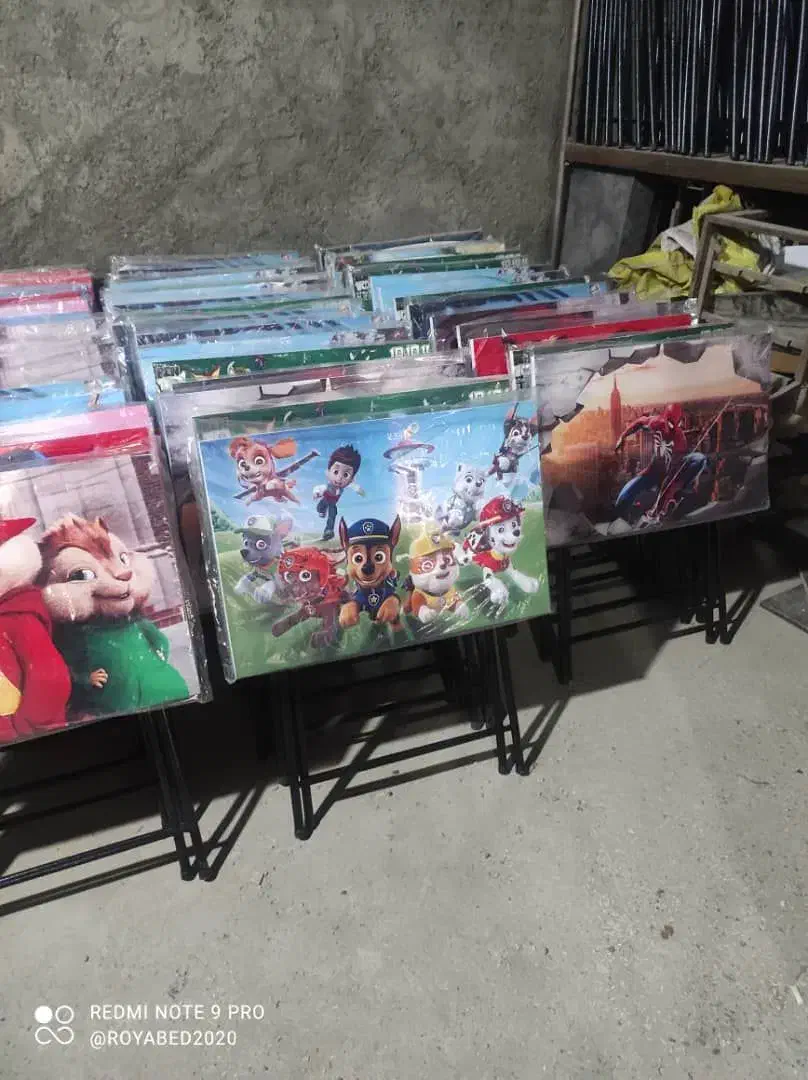 میز تحریر کودک با صندلی بسیار کاربردی|میز تحریر و کامپیوتر|خمینی‌شهر, |دیوار