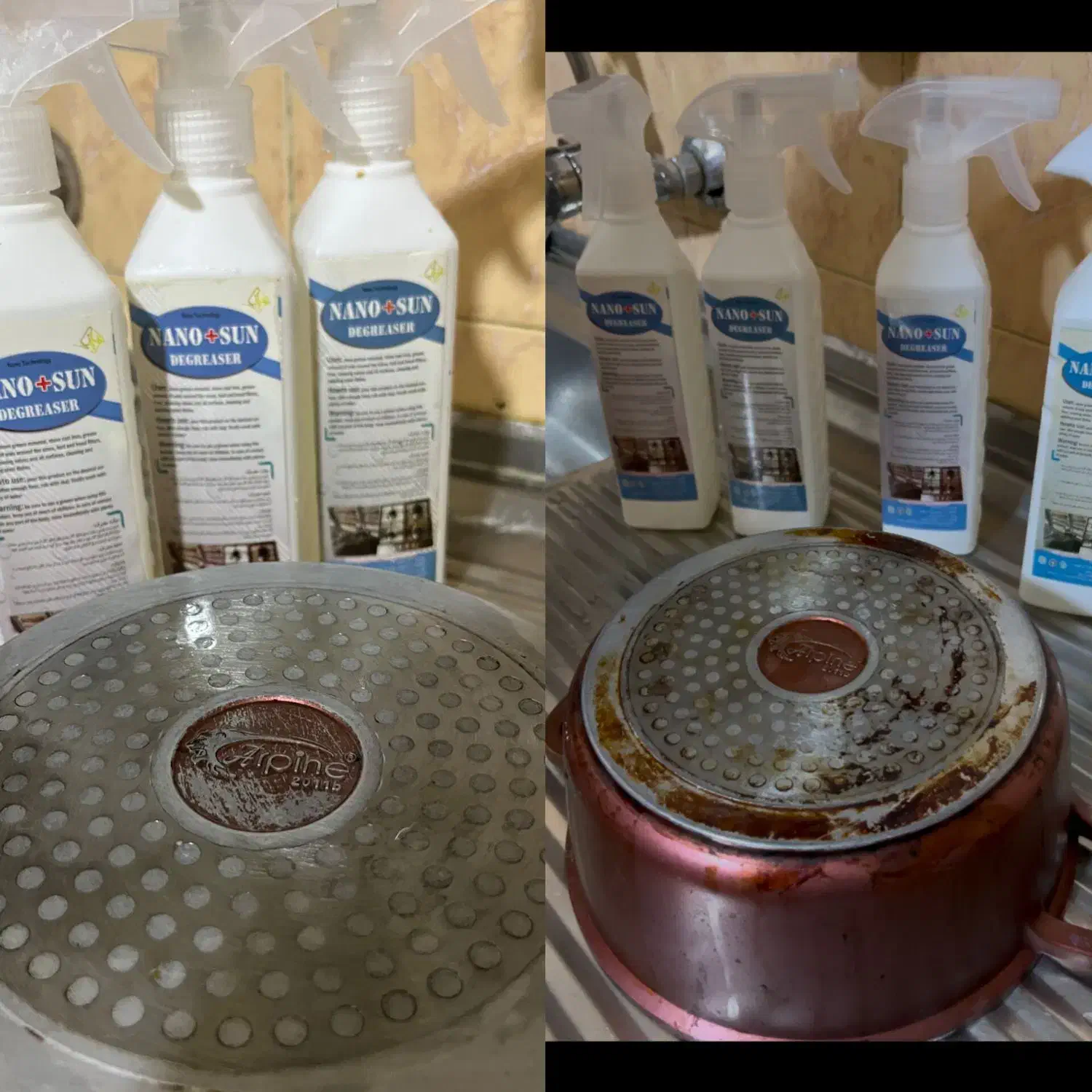 چربی زدای فوق قوی نانو|مواد شوینده و دستمال کاغذی|بروجرد, |دیوار