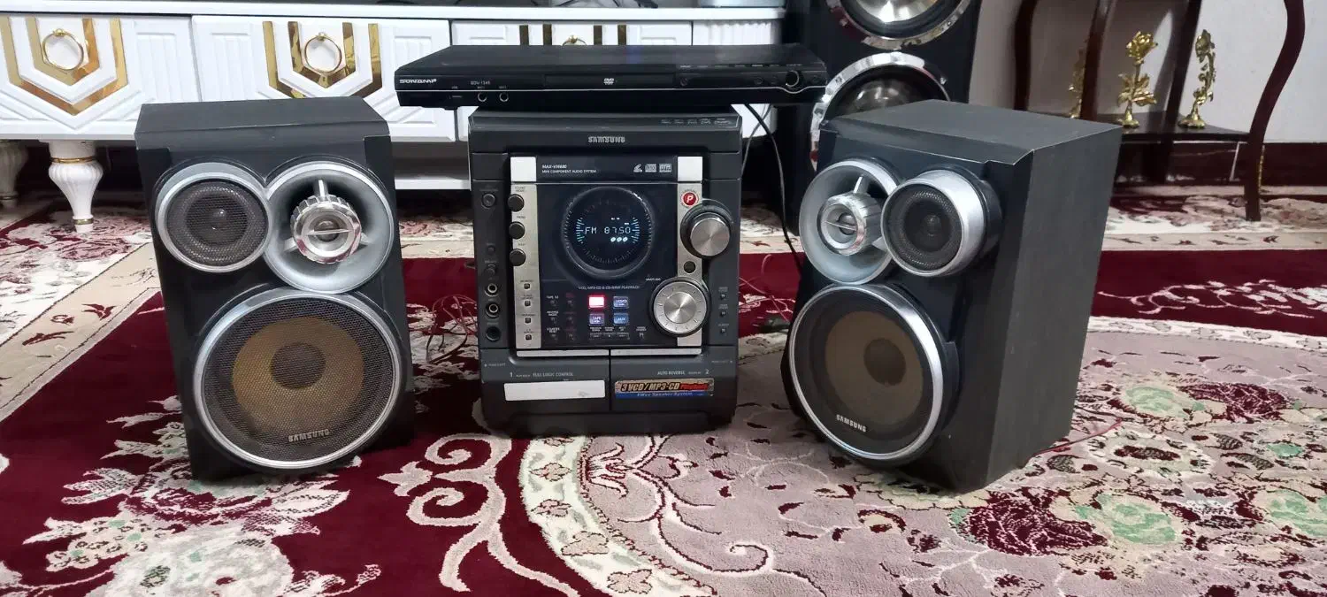 ۳دیسک سامسونگ.|سیستم صوتی خانگی|کاشمر, |دیوار