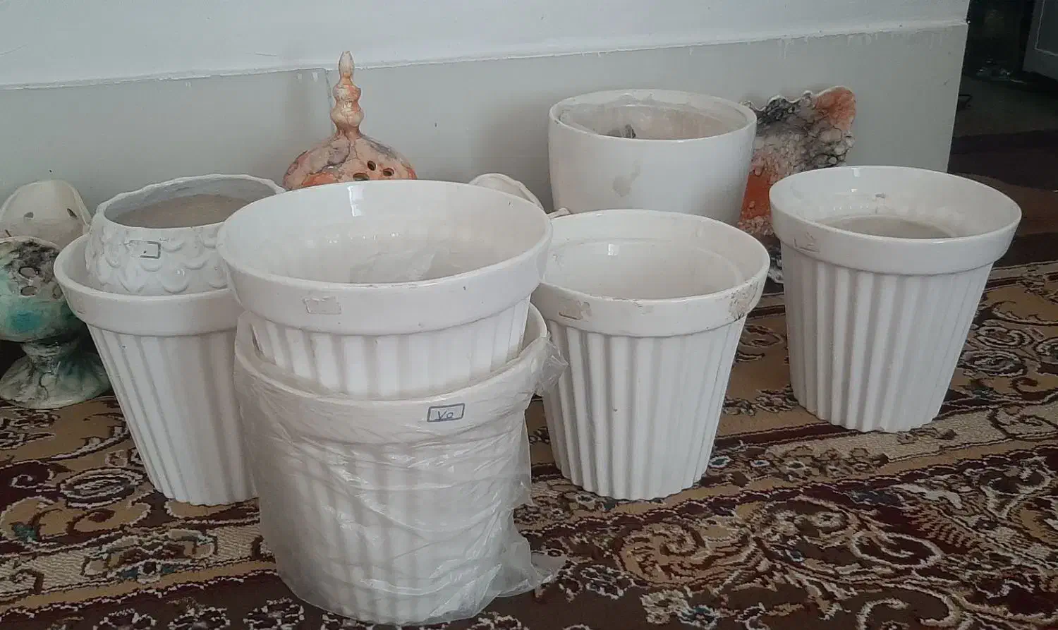 گلدان|صنایع دستی و سایر لوازم تزئینی|فسا, |دیوار