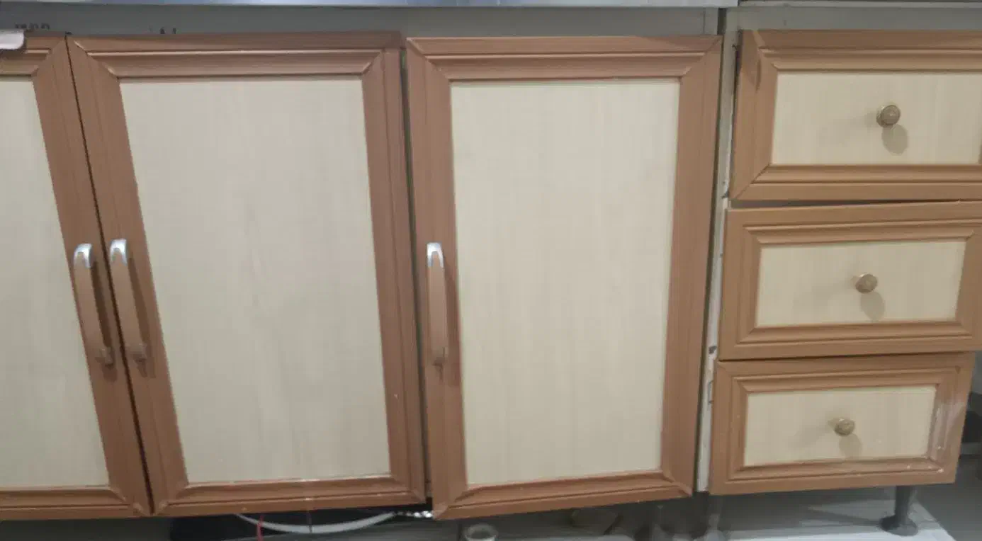 کابینت فلزی... روی کار ام دی اف|مصالح و تجهیزات ساختمان|قدس, شهر‌قدس|دیوار