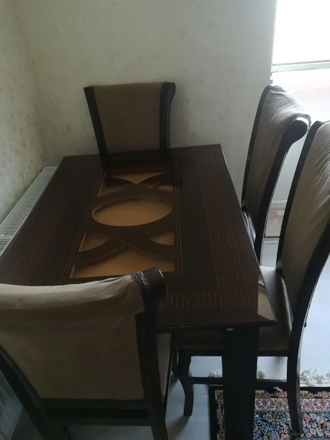میز غذا خوری 4 نفره|میز و صندلی غذاخوری|نقده, |دیوار