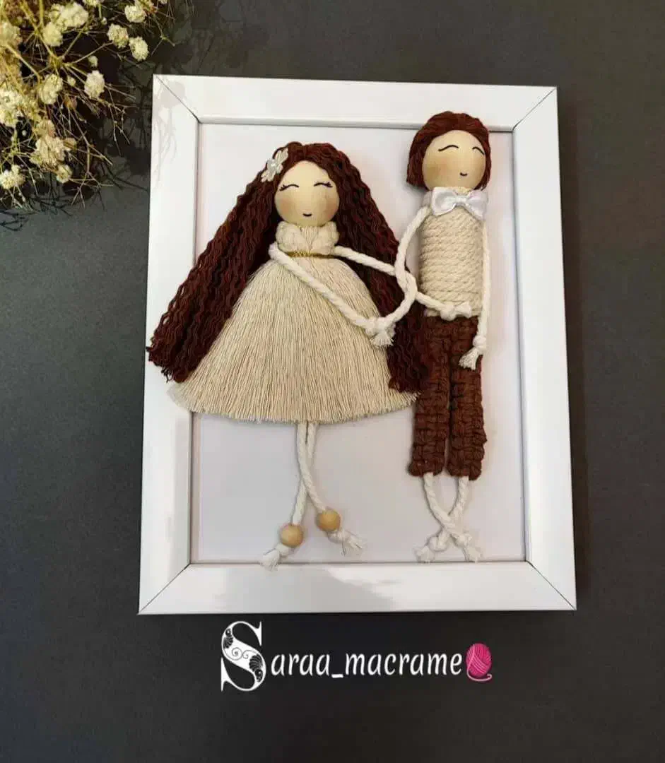 آویزهای عروسک مکرومه|اسباببازی بچه|تهران, افسریه جنوبی|دیوار