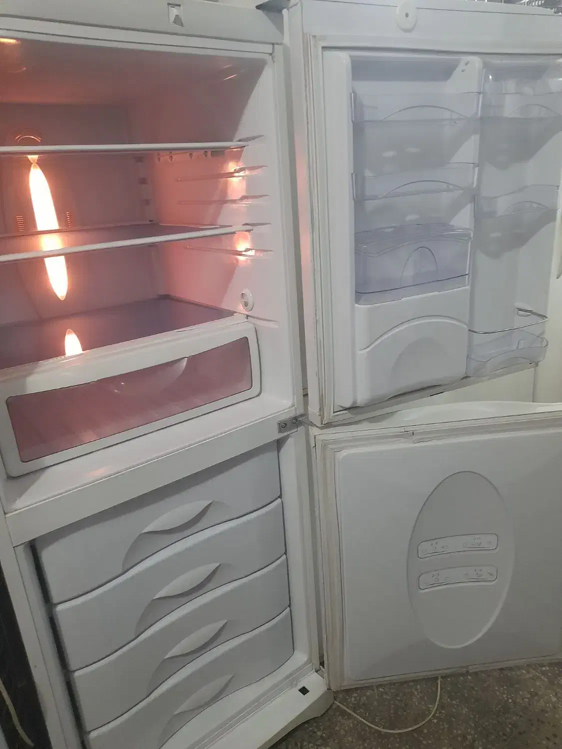 یخچال فریزر بدون برفک اسنوا snowa|یخچال و فریزر|الیگودرز, |دیوار