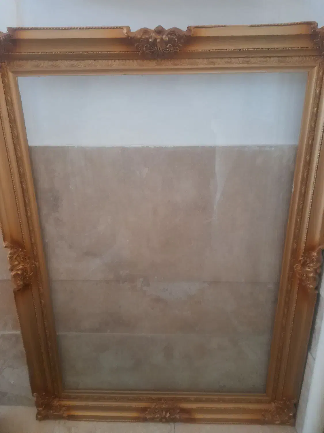 قاب آینه یا تابلو با شیشه ۹۰ - ۱۲۰|تابلو، نقاشی، عکس|اراک, |دیوار