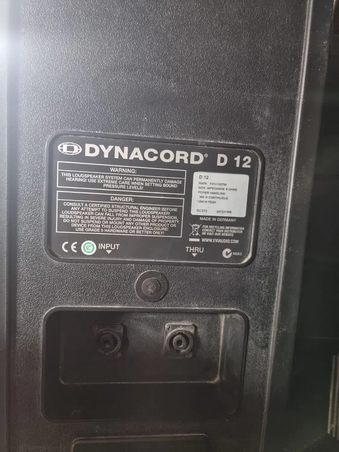 یک جفت باند دایناکورد D12|سیستم صوتی خانگی|تهران, تهرانویلا|دیوار