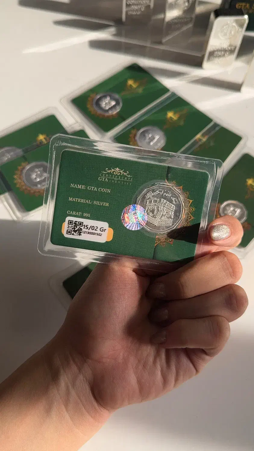 سکه نقره ،نقره خالص ۹۹۵ ،اصل و پلمپ|کلکسیون سکه، تمبر، اسکناس|تبریز, |دیوار