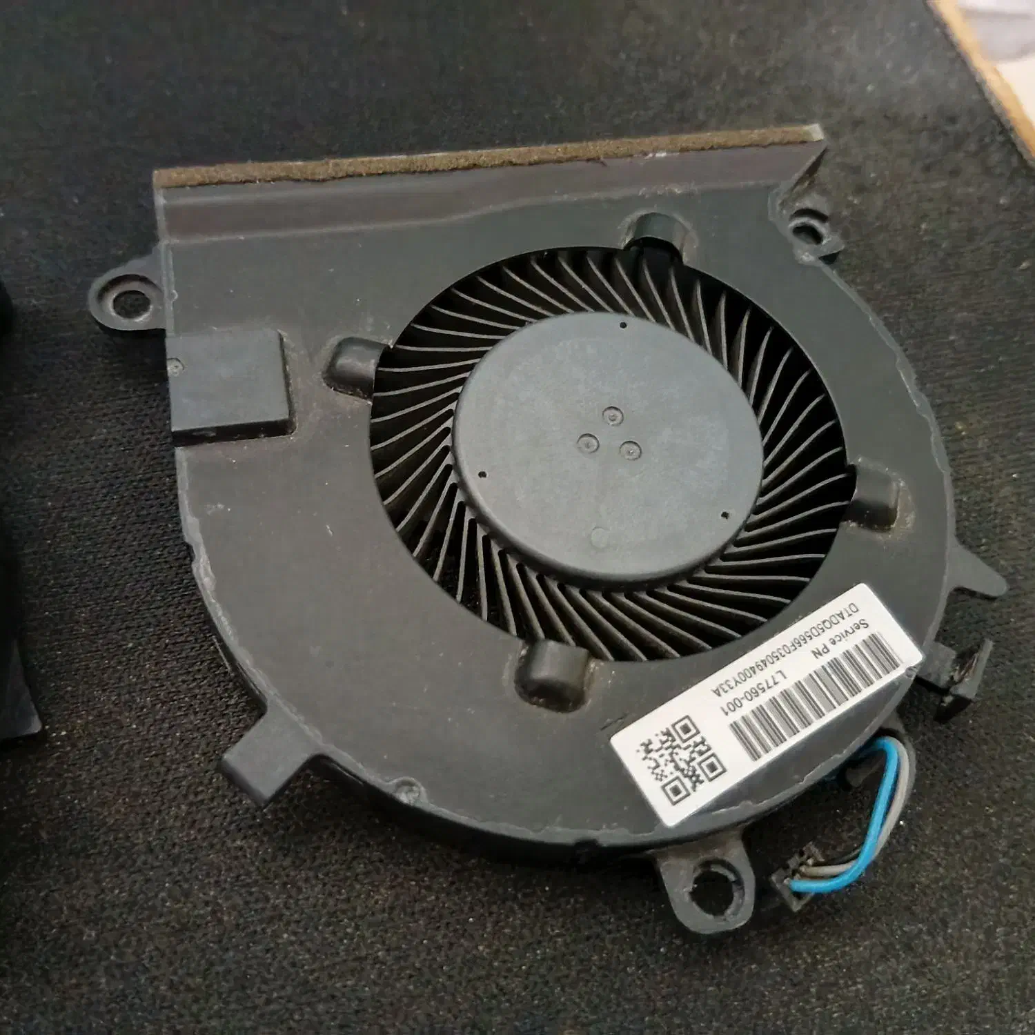 دو عدد فن فابریک لپ تاپ hp pavilion gemaing16|قطعات و لوازم جانبی رایانه|تهران, مقدم|دیوار