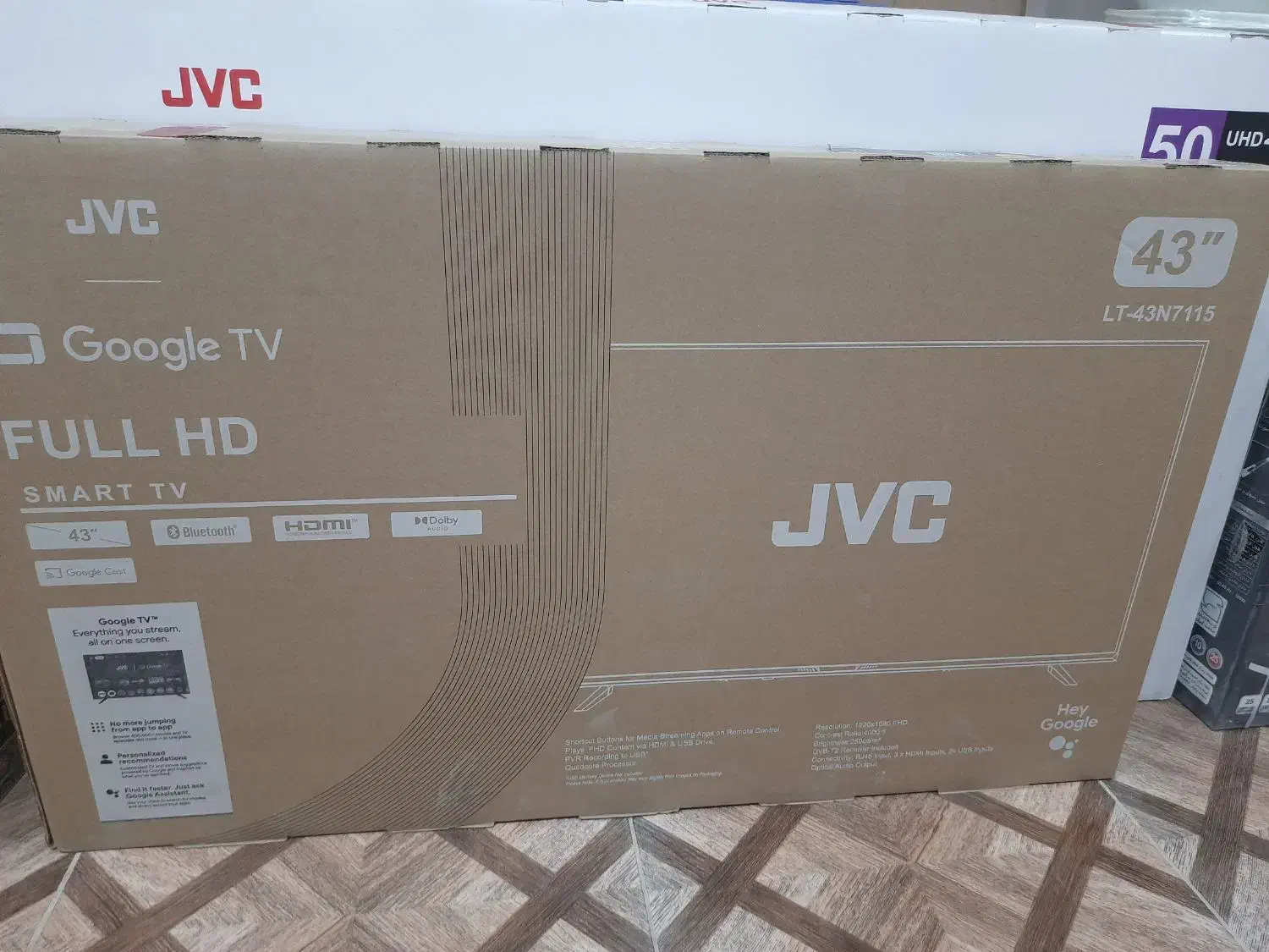 فروش تلویزیون ۴۳ JVC|تلویزیون و پروژکتور|کوهسار (البرز), |دیوار