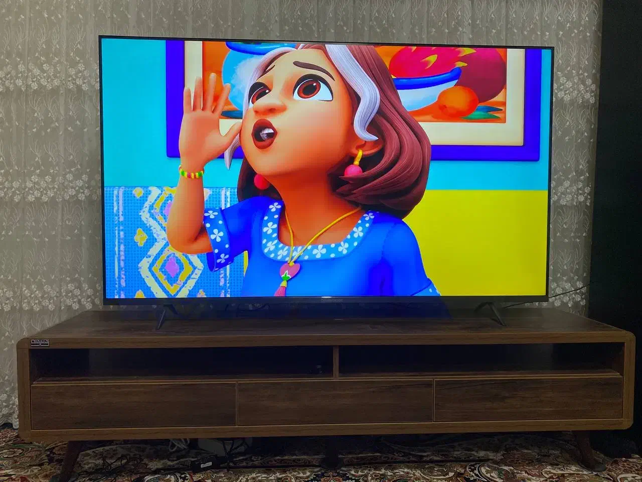 تلویزیون هوشمند ۶۵ اینچ دوو (Daewoo) در حد نو|تلویزیون و پروژکتور|قم, زنبیل آباد|دیوار