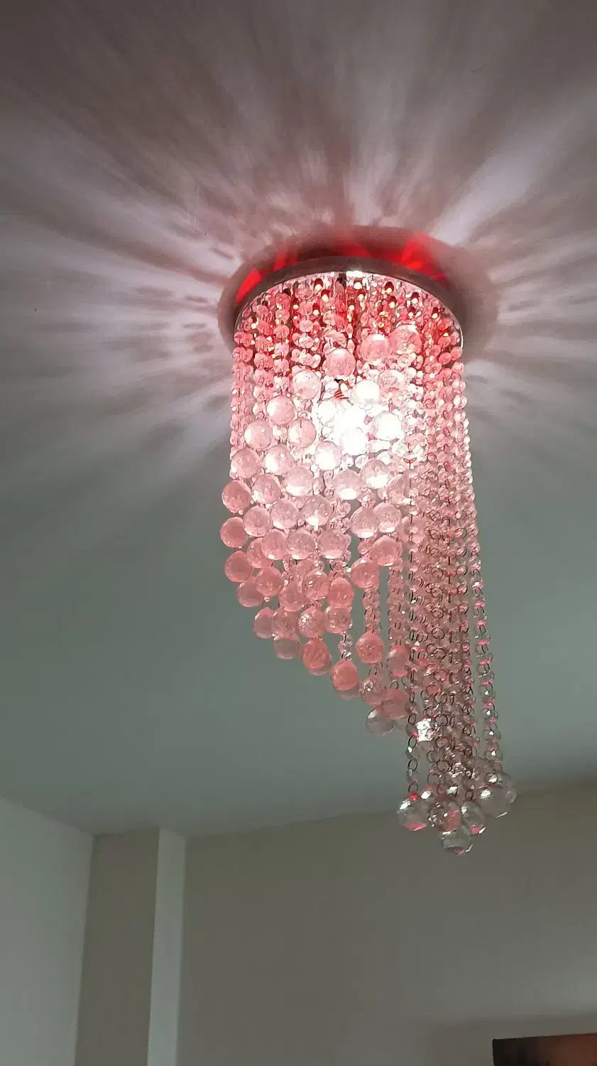 لوستر کریستالی اصل|لوستر و چراغ آویز|تهران, حکیمیه|دیوار