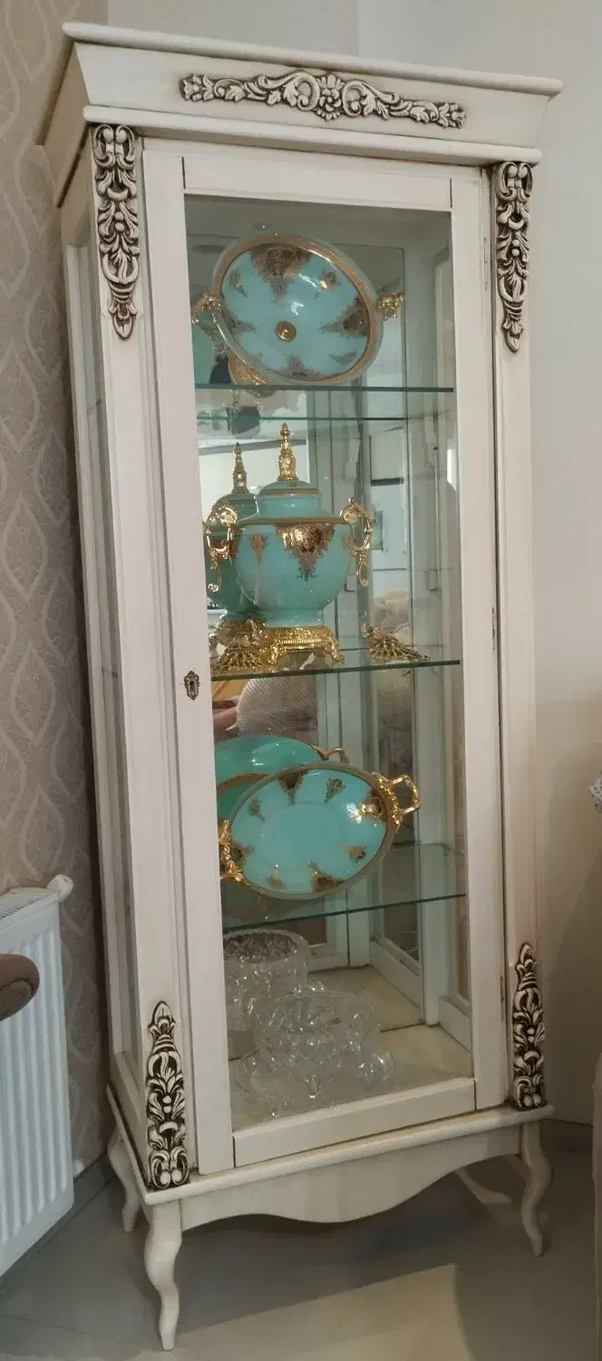 گنجه، ویترین صدفی|بوفه، ویترین، کنسول|مشهد, تربیت (صدف)|دیوار