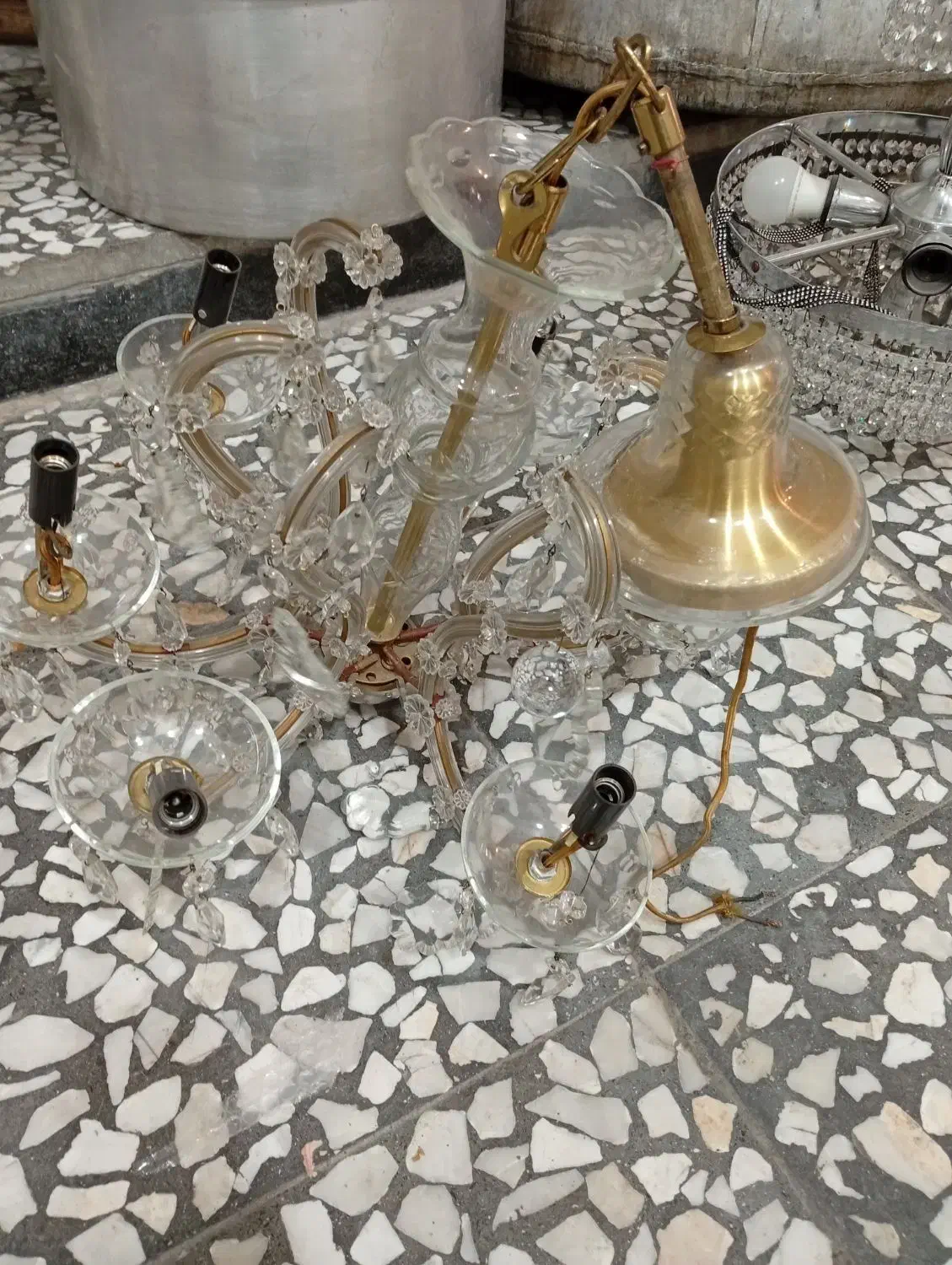 لوستر|لوستر و چراغ آویز|بابل, |دیوار