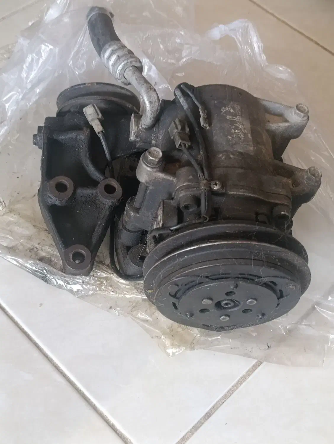 کمپرسور کولر پراید کامل در حد صفر|قطعات یدکی و لوازم جانبی|کرمانشاه, |دیوار