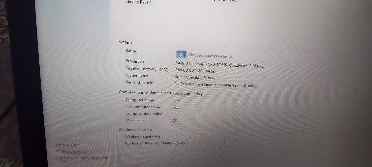 لپ تاپ لنوو g500 سالم در حد|رایانه همراه|تهران, فلاح|دیوار