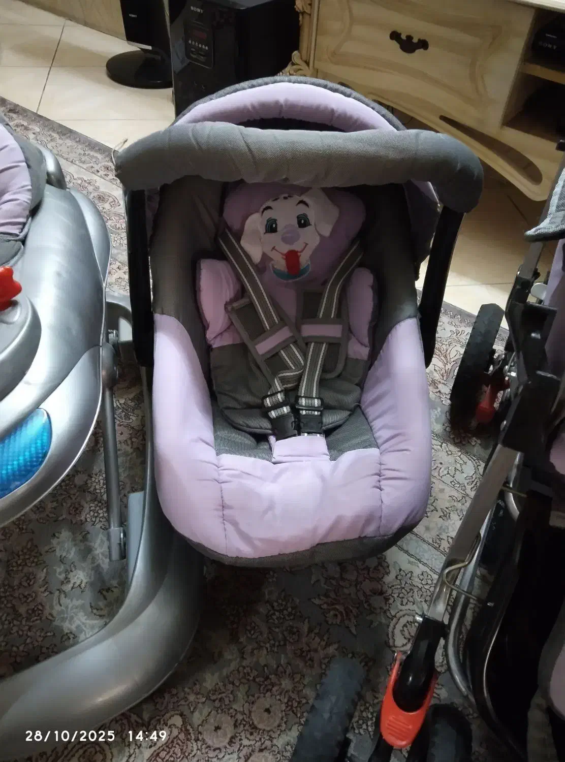 فروش ست چهار تیکه کم کارکرد با کیفیت مارک چیکو|اسباب و اثاث بچه|اردبیل, |دیوار