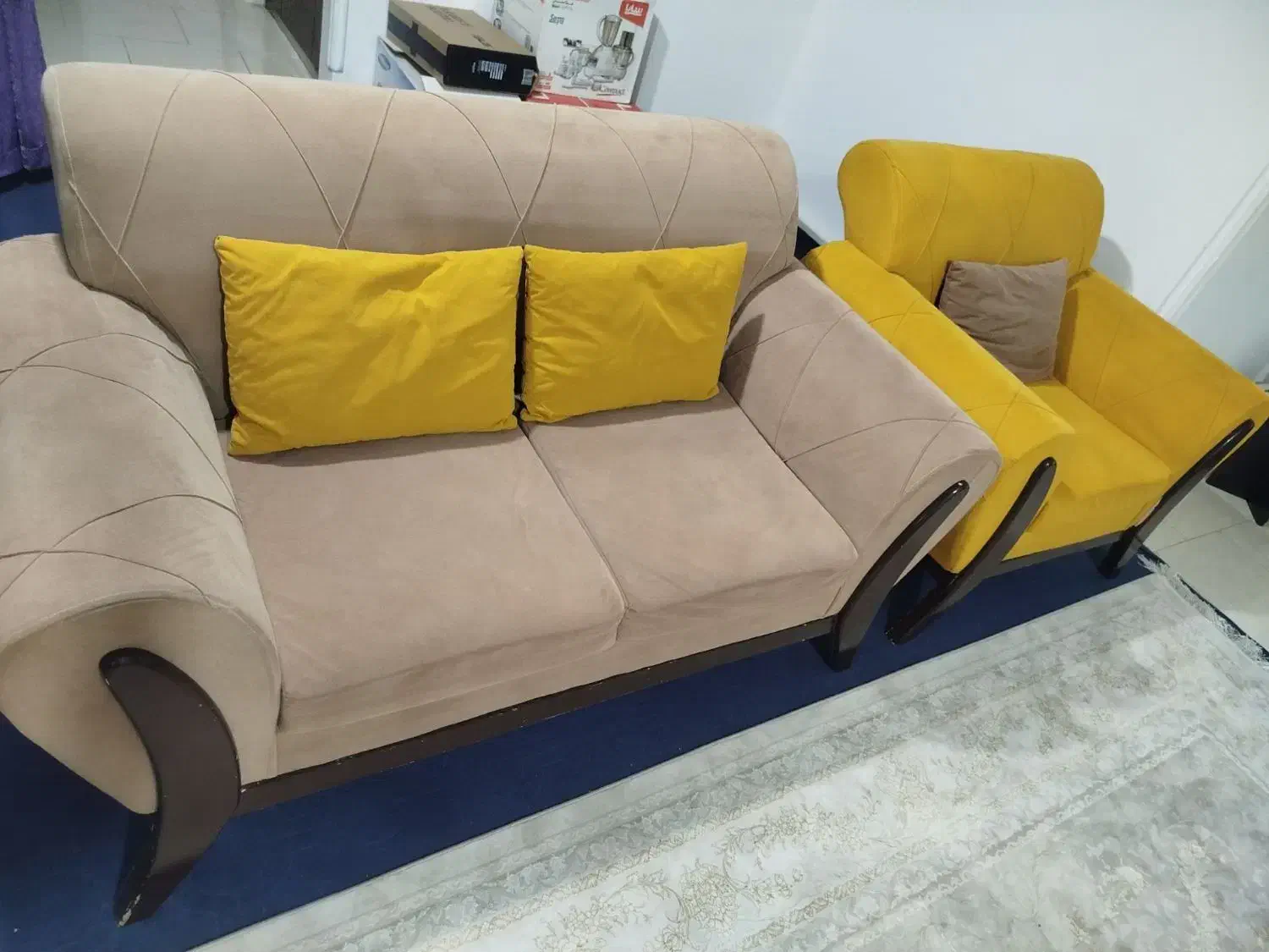 مبل و میز|مبلمان خانگی و میز عسلی|ساوه, |دیوار