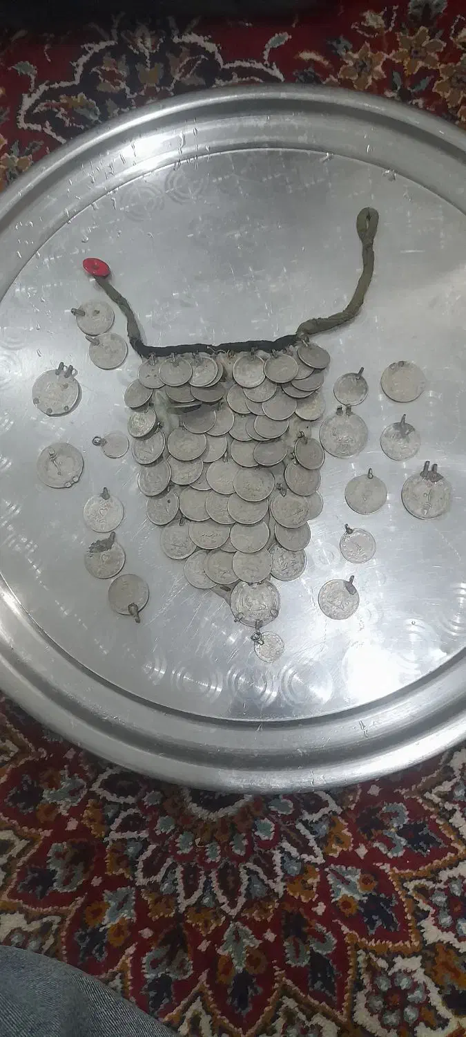 گردنبندکلکسیونی قدیمی|کلکسیون سکه، تمبر، اسکناس|زنجان, |دیوار