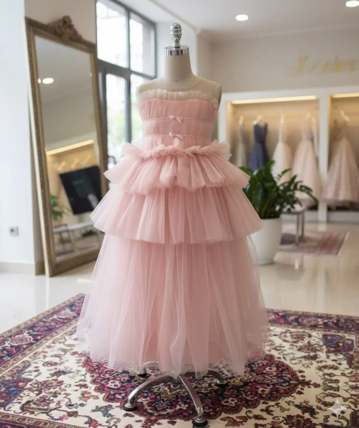 پیراهن عروسکی بچگانه|کفش و لباس بچه|میانه, |دیوار