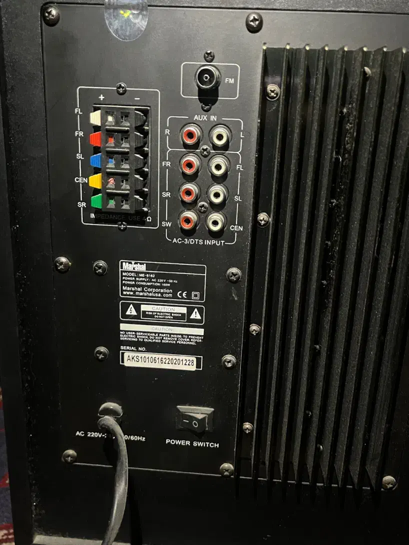 ۴ عدد باند سینما خانگی و ۱ عدد ووفر|سیستم صوتی خانگی|تهران, منیریه|دیوار