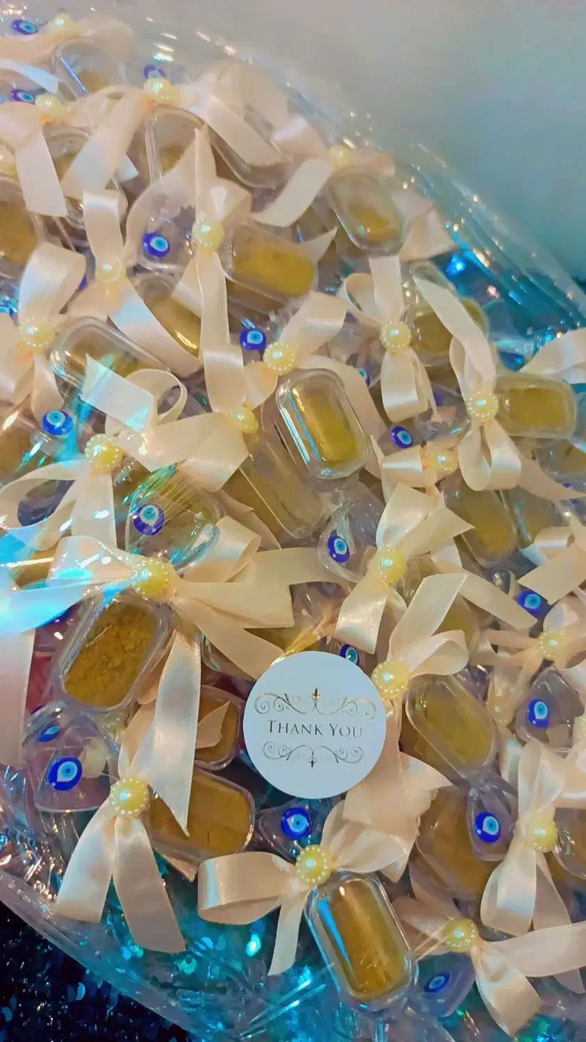 گیفت حنا و قند  برای مراسم حنابندان و عروسی|صنایع دستی و سایر لوازم تزئینی|میاندوآب, |دیوار