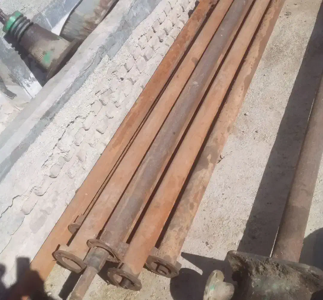 شفت غلاف پنج اینج سی متری جعبه دنده آمریکایی|ماشین‌آلات صنعتی|سیلوانه, |دیوار