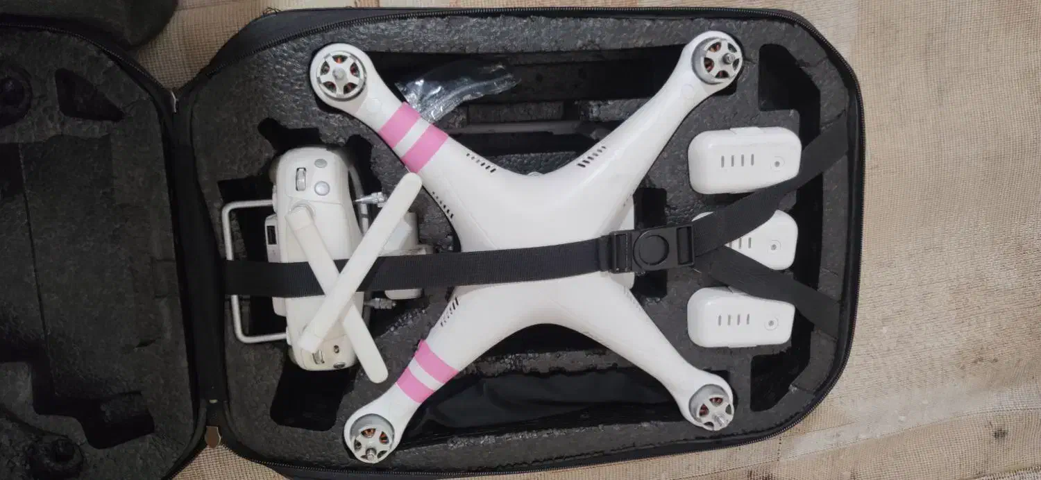 هلیشات فانتوم۳پرو با ۳ باطری و کیف هاردکیس|دوربین عکاسی و فیلمبرداری|خرمآباد (تنکابن), |دیوار