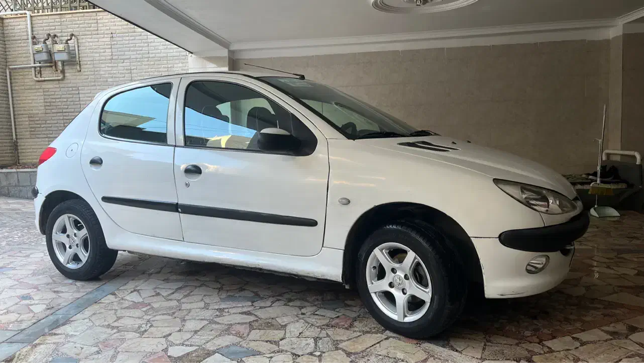 ۲۰۶ سفید مدل ۸۱|خودرو سواری و وانت|دامغان, |دیوار