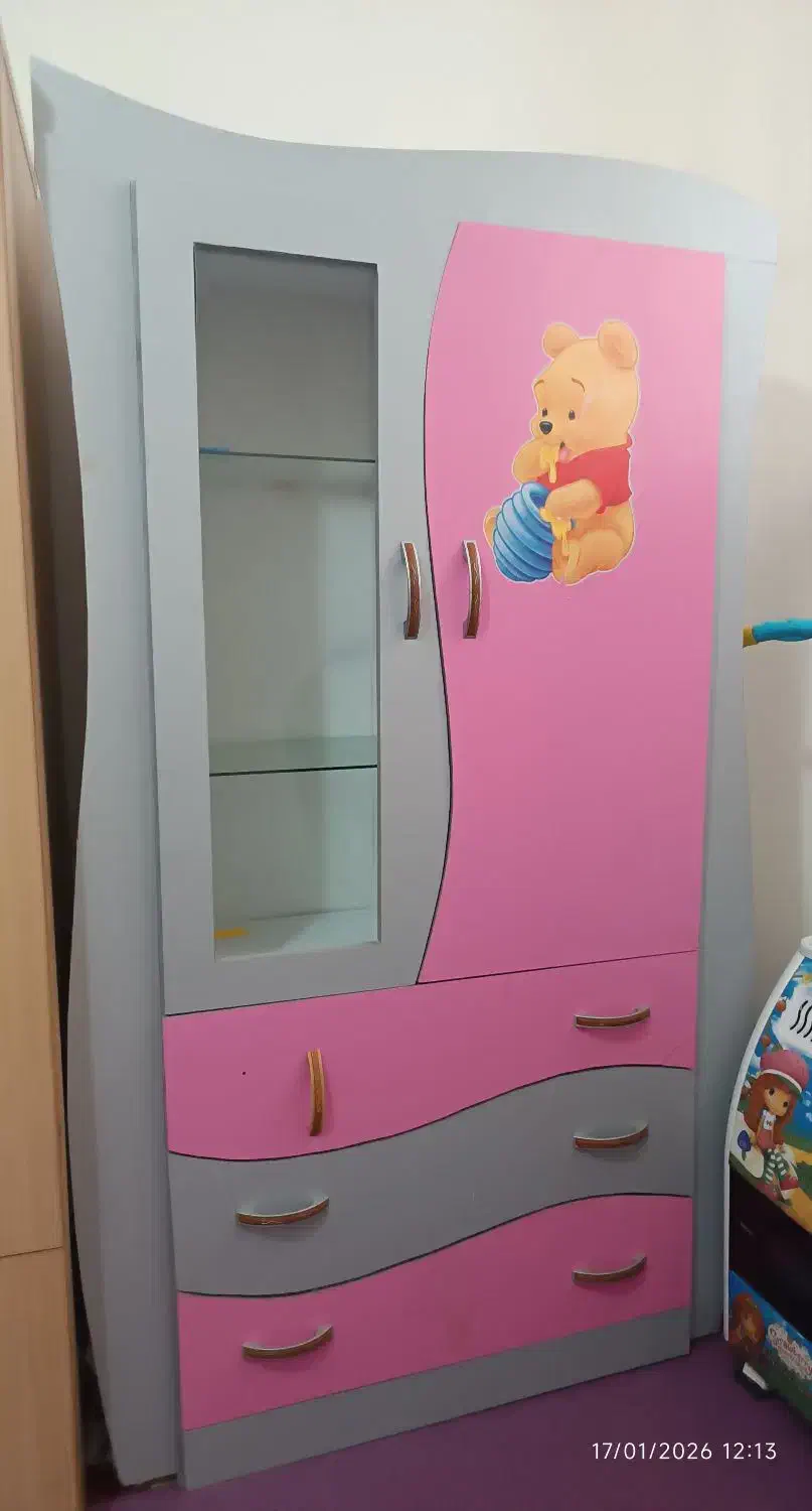 کمد کودک|جاکفشی، کمد، دراور|نیشابور, فردوس شمالی|دیوار