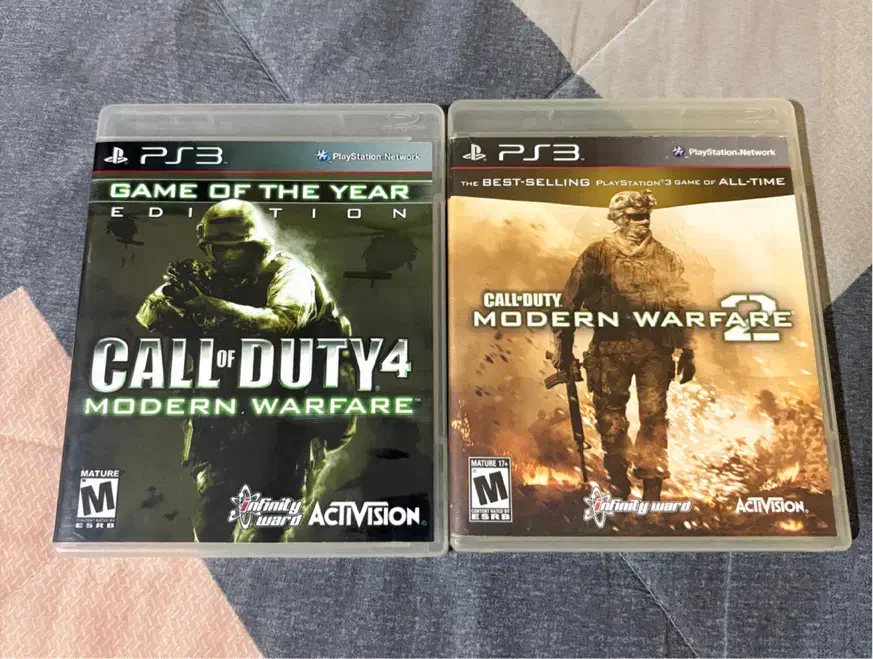 Call of duty MW 1 & 2 ps3|کنسول، بازی ویدئویی و آنلاین|تهران, باغ فیض|دیوار