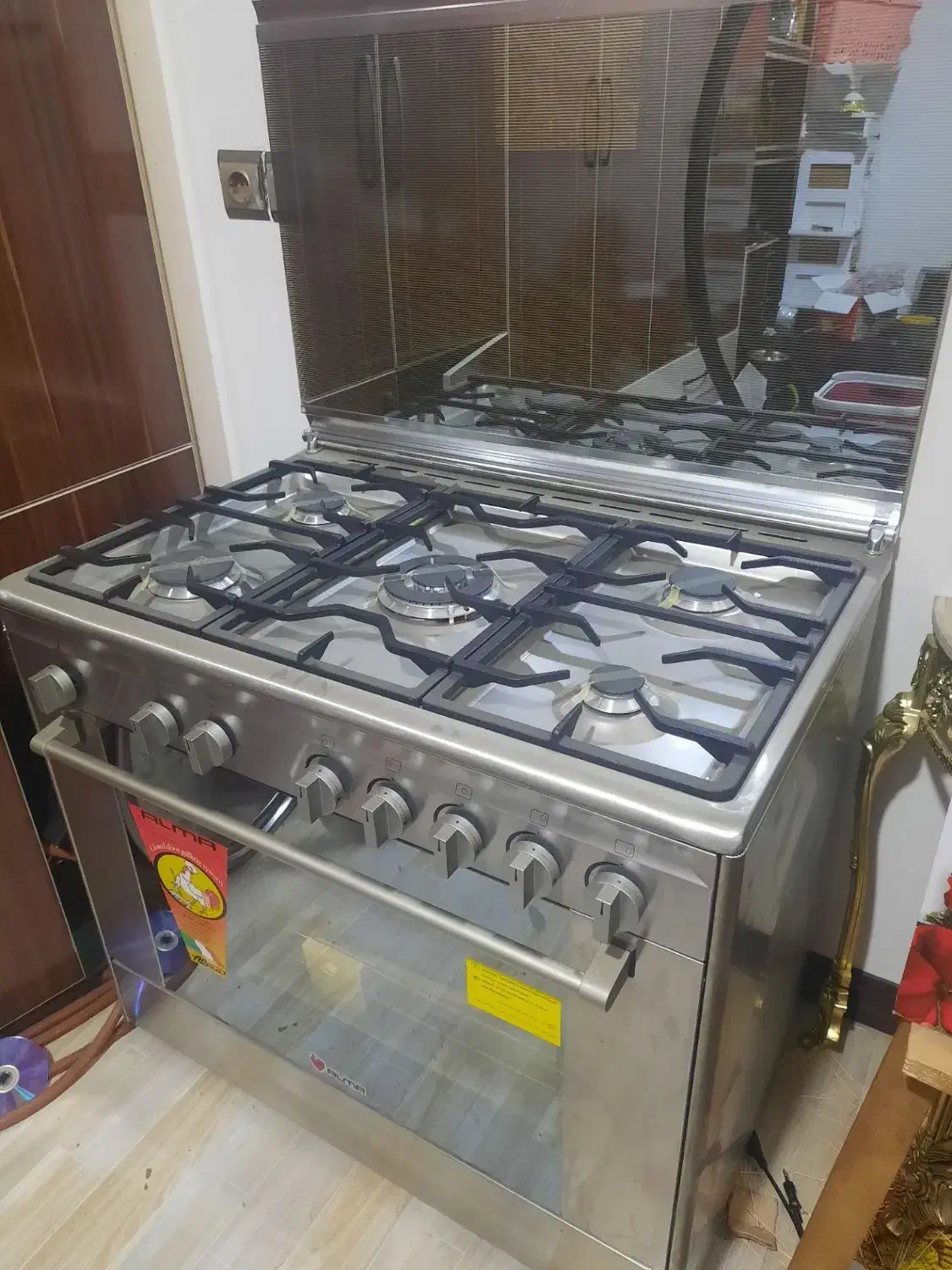 گاز فردار تمام استیل|اجاق گاز و لوازم برقی پختوپز|شهرکرد, |دیوار