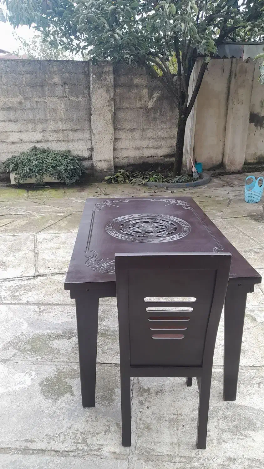 میزناهار خوری6نفره|میز و صندلی غذاخوری|تالش, هشتپر|دیوار