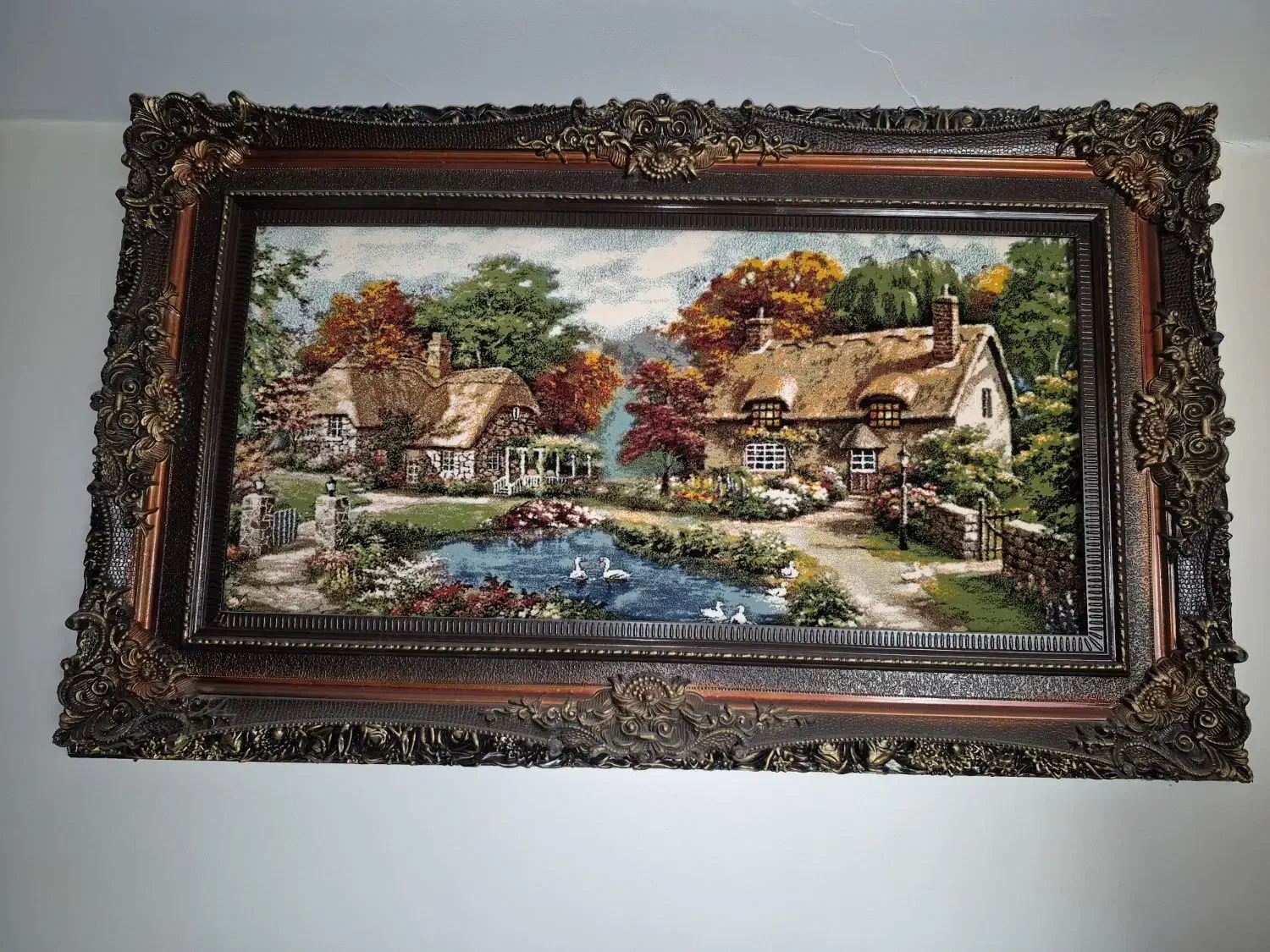 تابلو فرش زیبا و بزرگ|تابلو فرش|اسلام‌شهر, شهرک مفیدی|دیوار