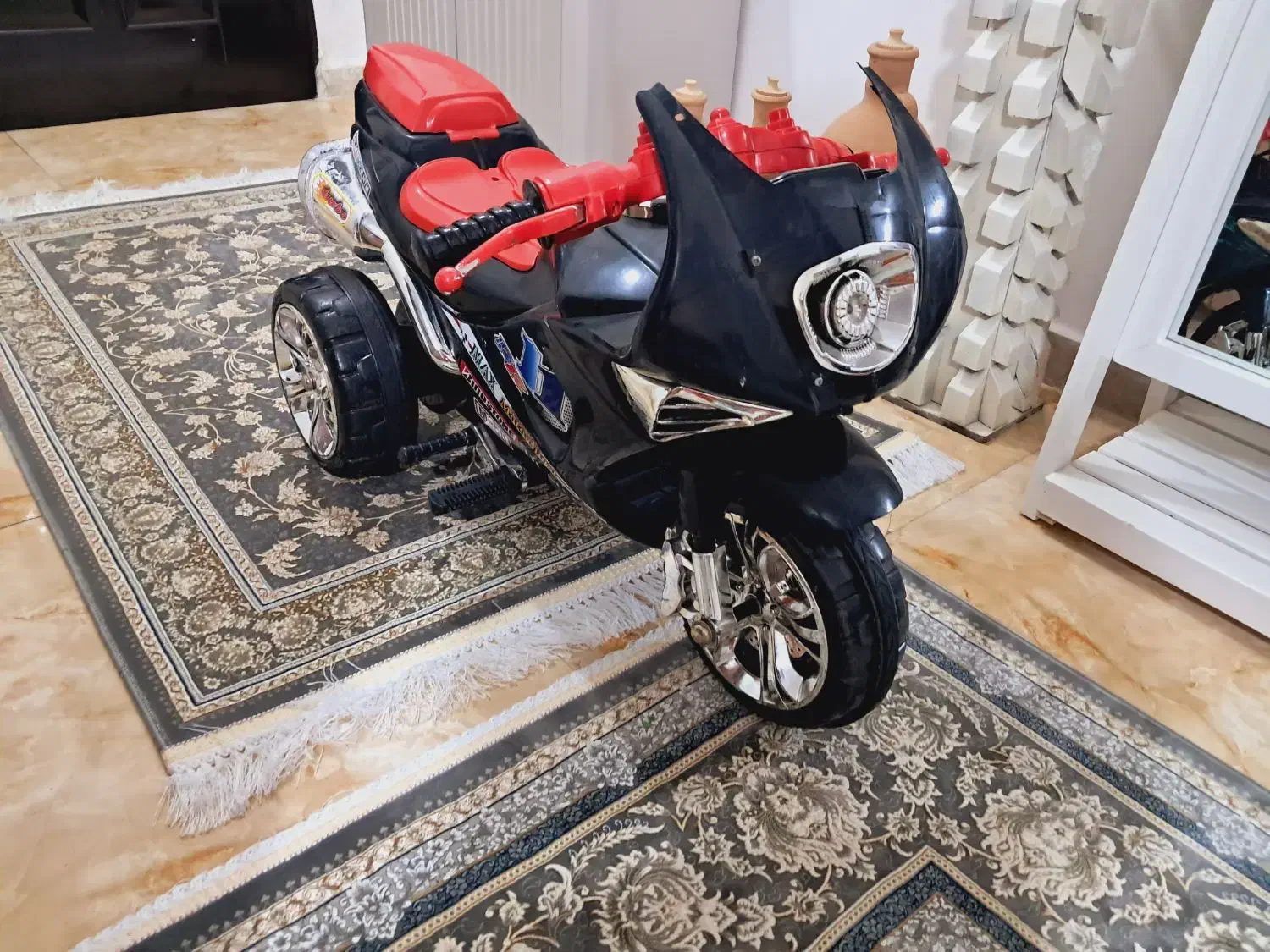 سه چرخه شارژی|اسباببازی|پرند, فاز ۶|دیوار