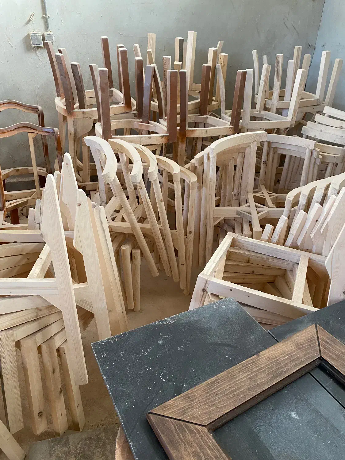 فروش عمده میز صندلی خام|میز و صندلی غذاخوری|اردبیل, |دیوار