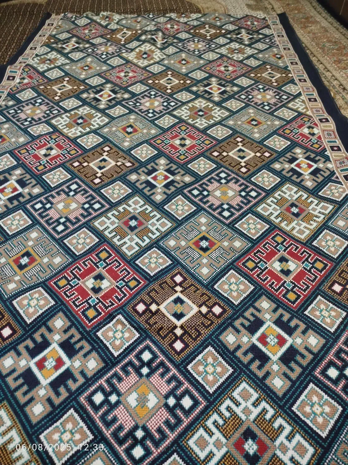 گلیم|گلیم، جاجیم، گبه|خرمآباد, |دیوار