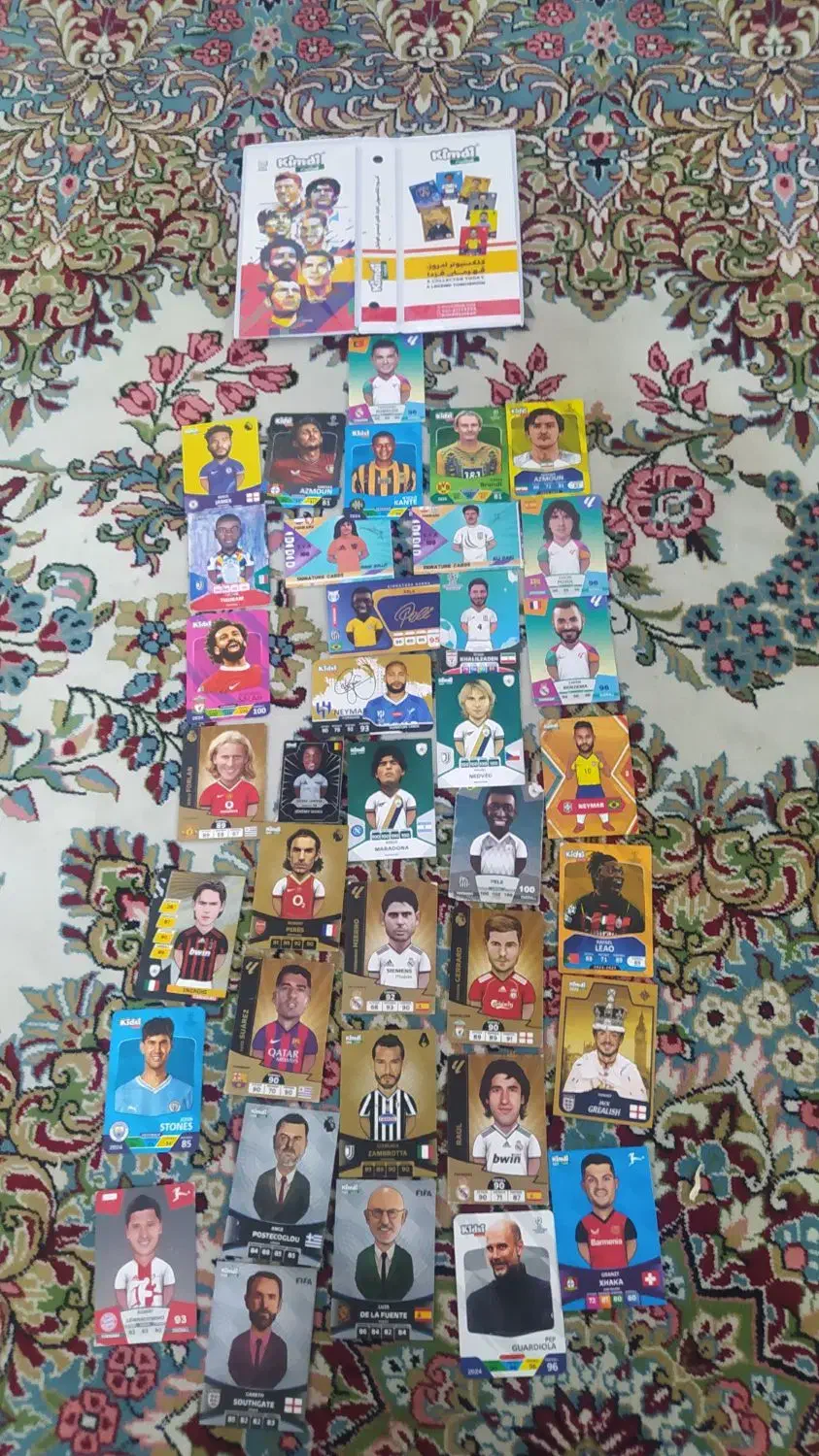 کارت فوتبالی والبومش|کلکسیون و سرگرمی|سیرجان, |دیوار