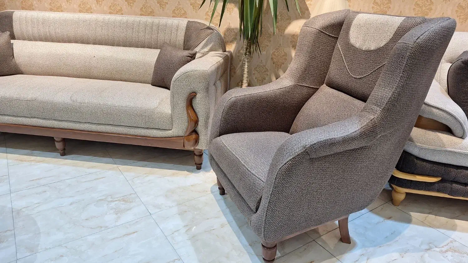 مبل راحتی بوفالو|مبلمان خانگی و میز عسلی|مشکیندشت, |دیوار