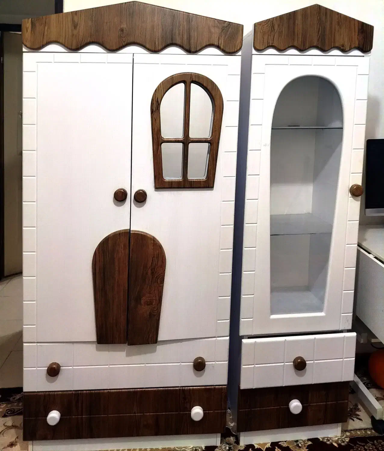 کمد لباس ،میز آرایش ،کمدبچه (شهرک مدنی )|جاکفشی، کمد، دراور|همدان, |دیوار