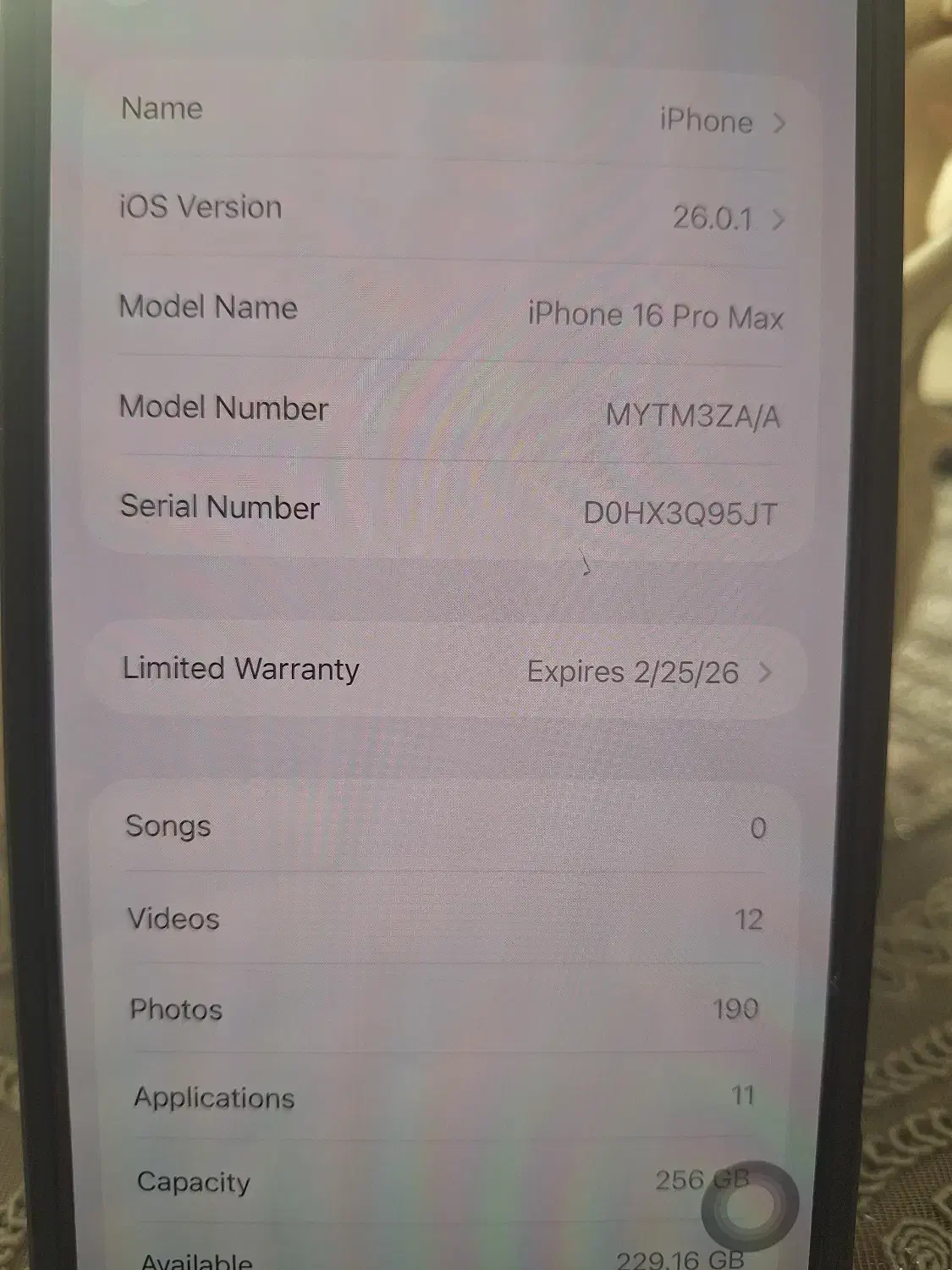 آیفون ۱۶ پرومکس ۲۵۶ za|موبایل|تهران, توحید|دیوار