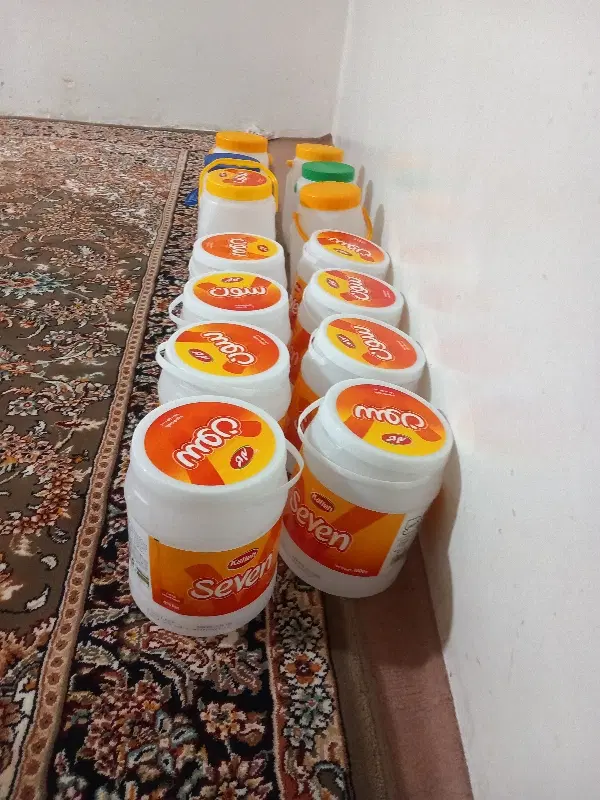 دبه|ظروف نگهدارنده، پلاستیکی، یک‌بارمصرف|زنجان, |دیوار