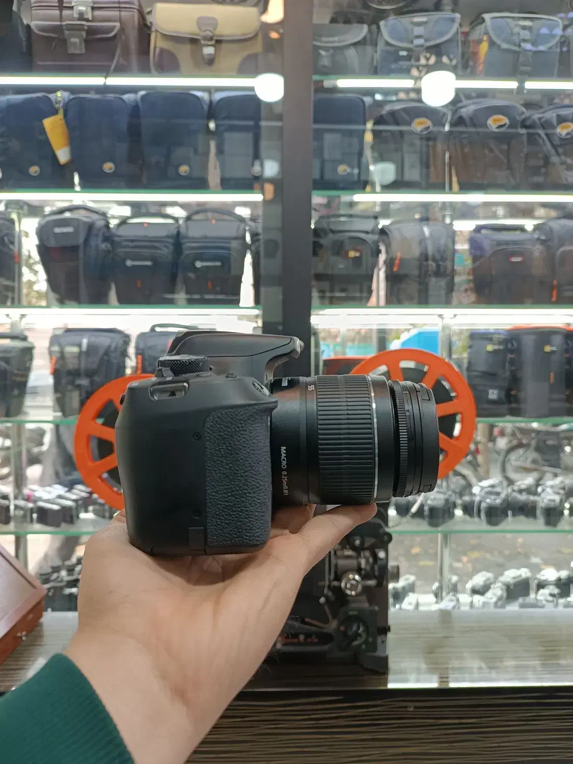 canon 1300D lens 18-55|دوربین عکاسی و فیلمبرداری|تهران, پامنار|دیوار