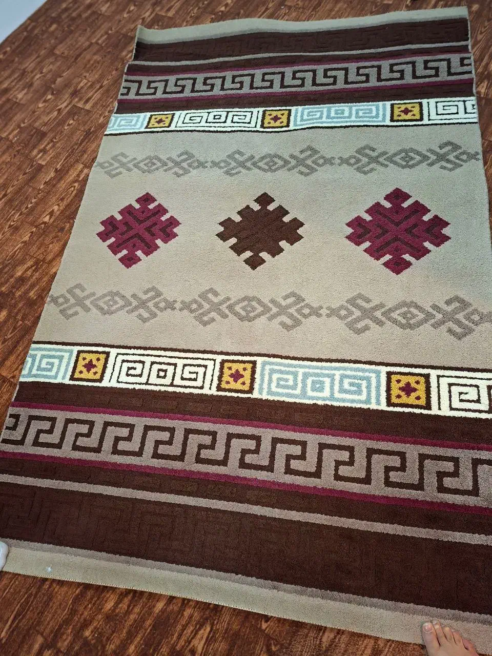 قالیچه|فرش|قزوین, |دیوار